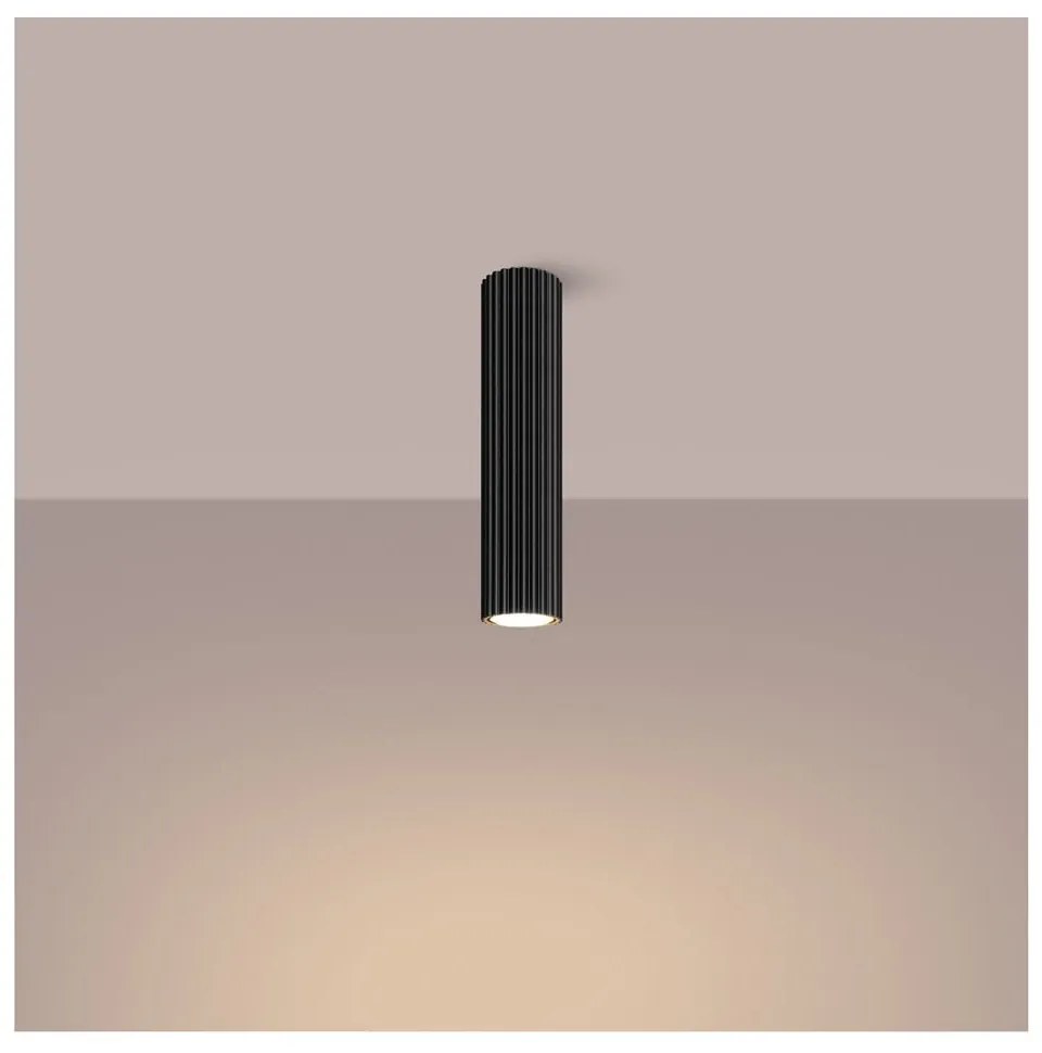 Fekete spotlámpa Gleam – Sollux