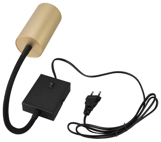 Brilagi - Rugalmas fali lámpa SELE 1xGU10/30W/230V fekete/arany