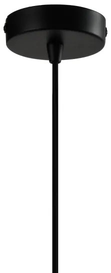 ONLI - Csillár zsinóron CROSS 6xE27/22W/230V fekete/réz