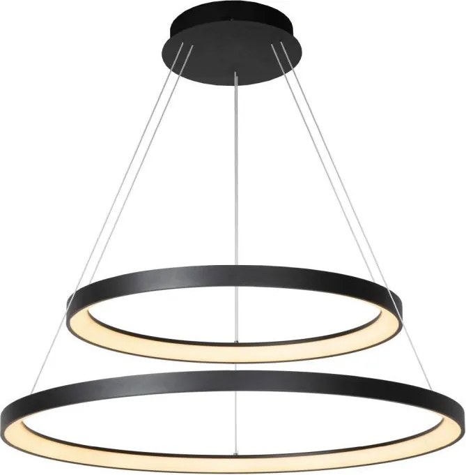 LUCIDE 46403-92-30 VIDAL Modern Led Függesztett Lámpa Fekete LED IP20