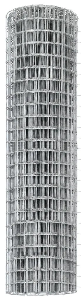 Kertkerítés Készlet 2 db Horganyzott Acél 10 x 1,2 m Tartós