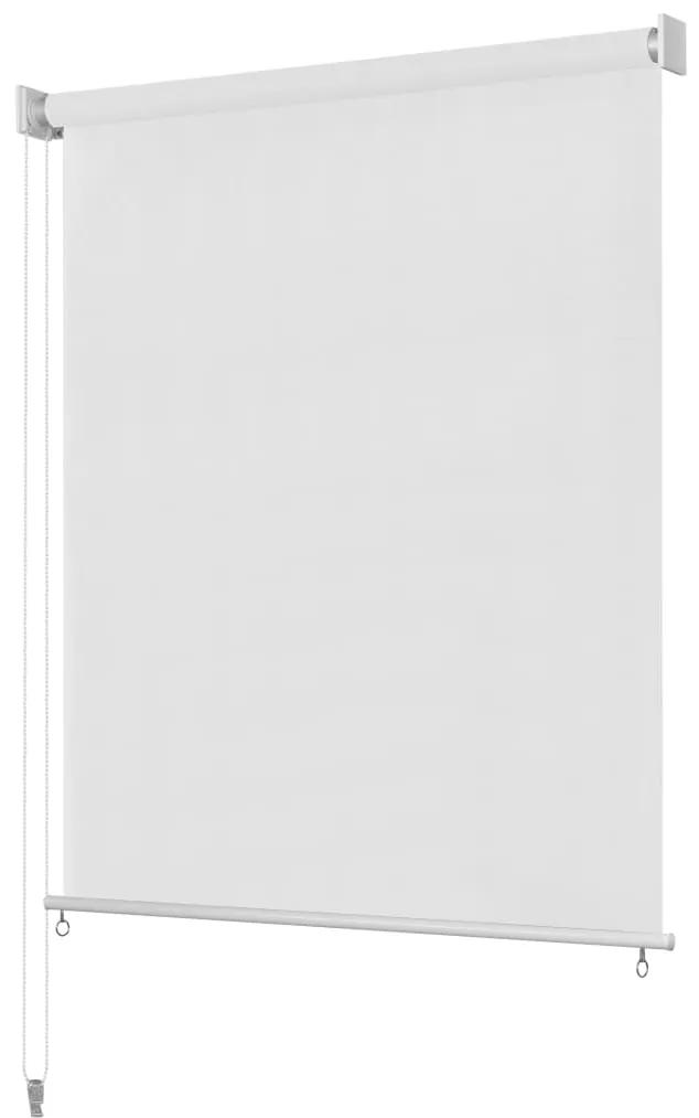 vidaXL fehér színű, kültéri sötétítő roló 120 x 230 cm