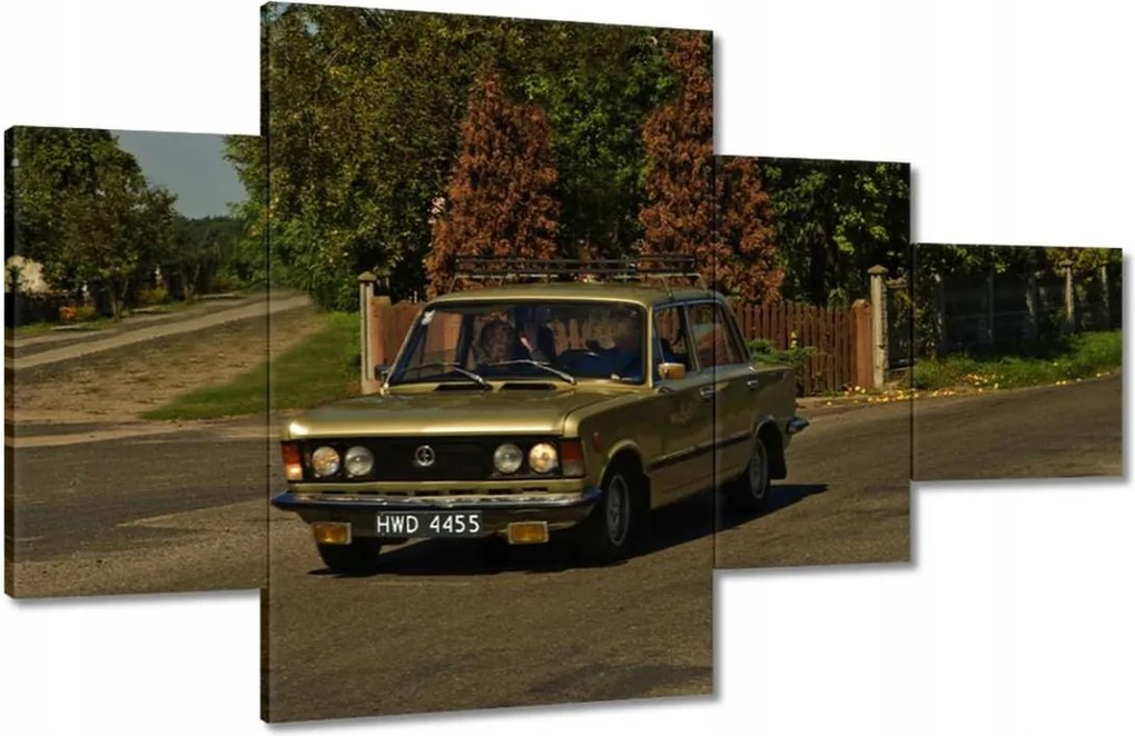 Képek 130x80 Nagy Fiat 125P Lengyel