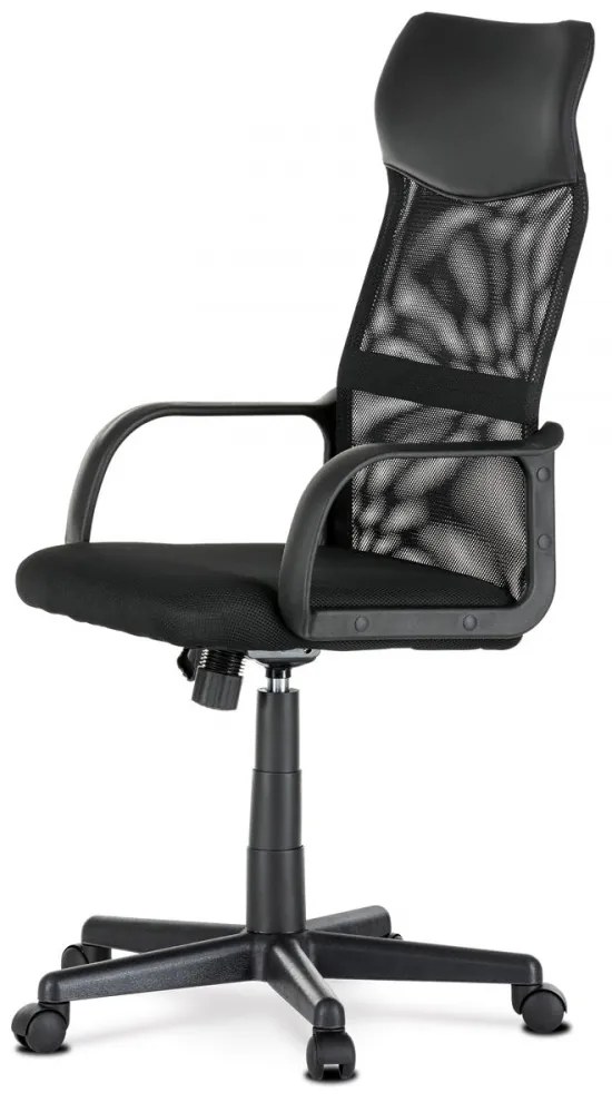 Scaun pivotant de birou cu mecanism de pivotare, negru Ka-L601