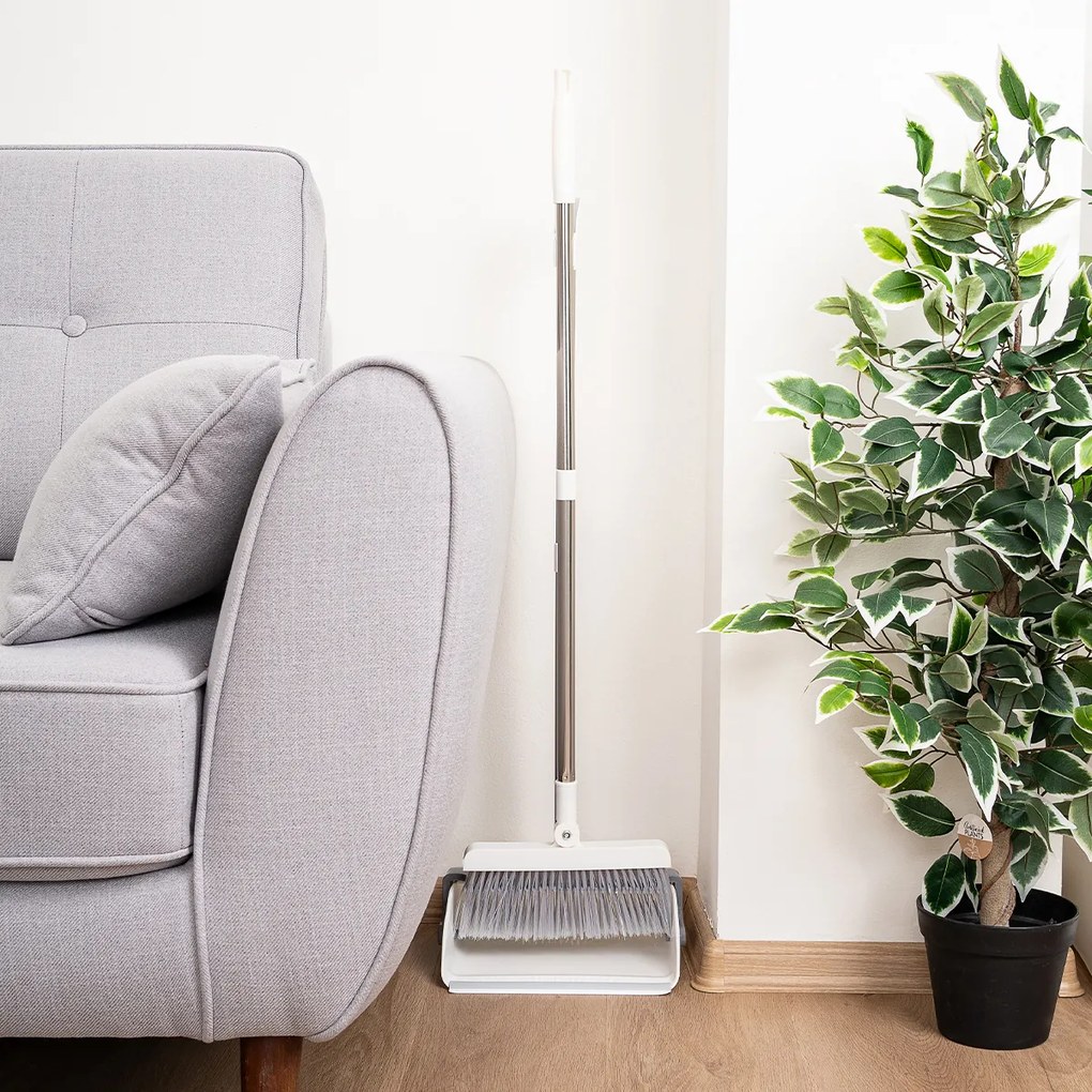 4Home Lusta seprű és lapát szett nyéllel