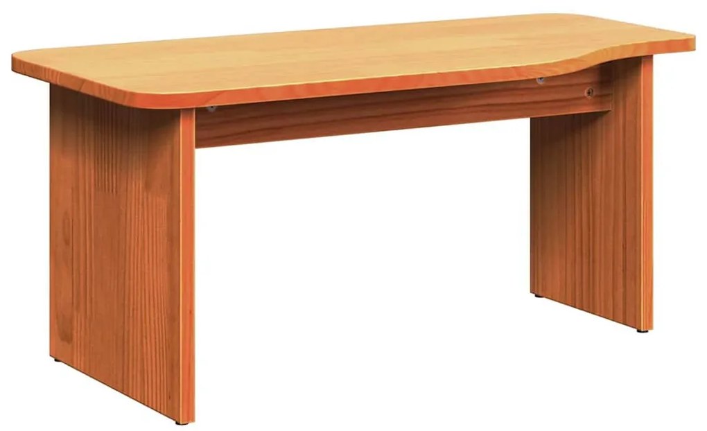 Dohányzóasztal 2 pcs Viaszbarna 100 x 69 x 35.5 cm