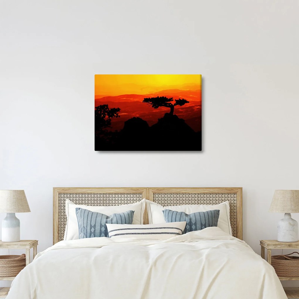 Kép - naplemente (70x50 cm)