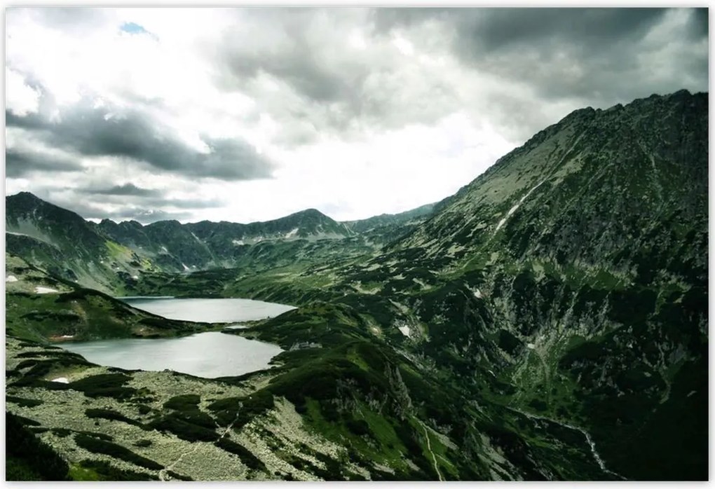 Poszterek 185x125 Tátra Lengyel hegyek Kilátás