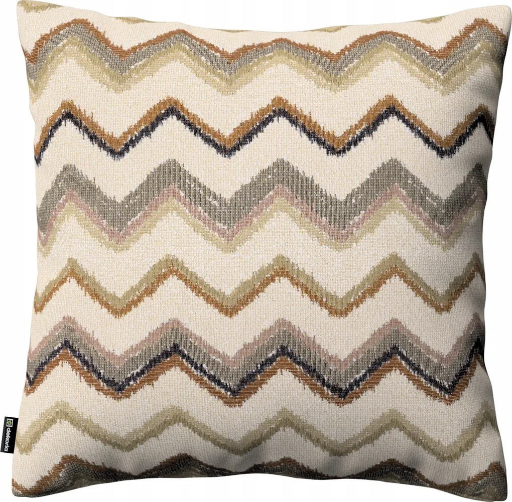 Párnahuzat 43x43 bézs-olívazöld