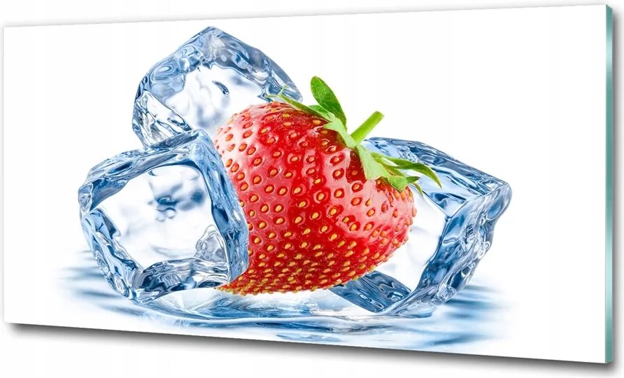 Fotó-üvegkép Citrus a víz alatt 100x70