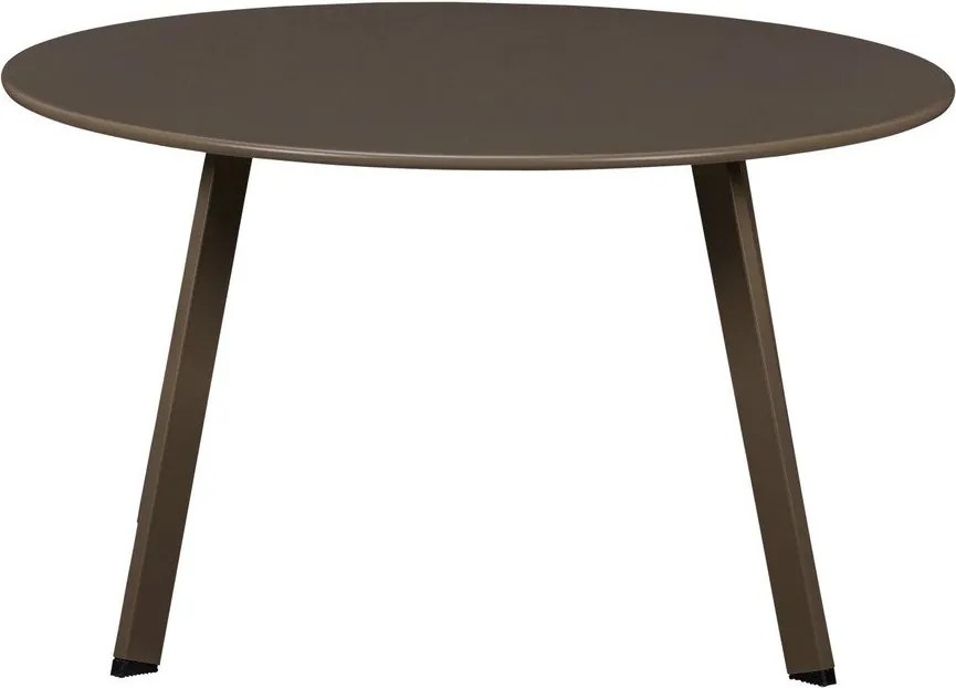 Fém kerek kerti dohányzóasztal ø 70 cm Fer – WOOOD