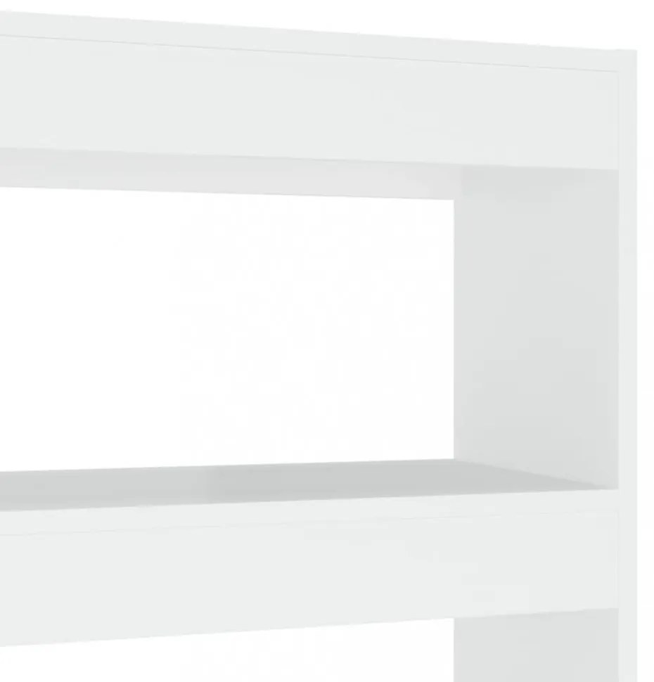 fehér könyvszekrény/térelválasztó 100 x 30 x 135 cm