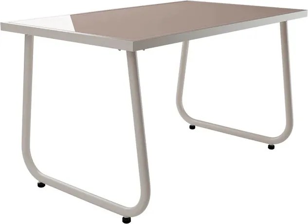 Juskys Genoa kerti fém garnitúra - homokszínű