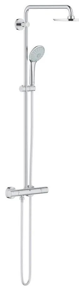 GROHE 27964000 - EUPHORIA 210 mm zuhanyrendszer, fényes króm