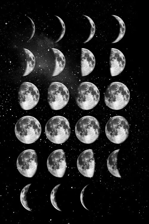 Illusztráció Full Moon Cycle, Brett Wilson