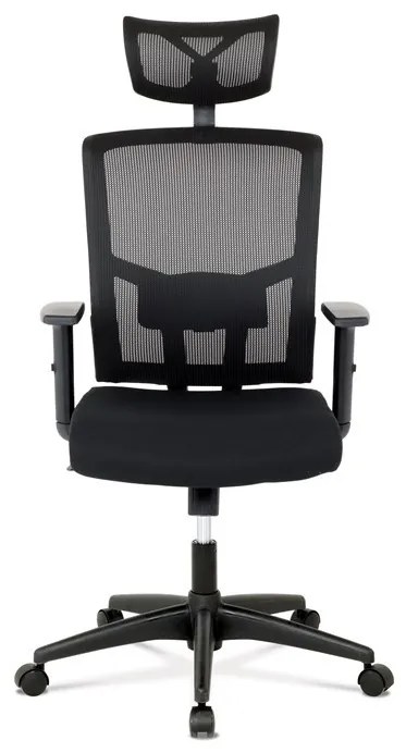 Fekete Hálós Irodai Szék, Hinta Mechanikával. KA-B1013 BK