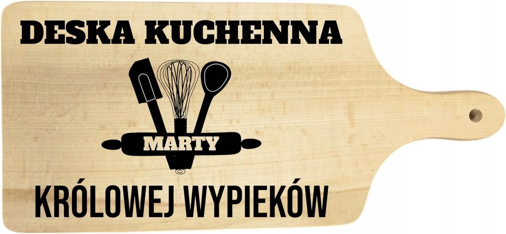 Vágódeszka Tökéletes Ajándék Sütőkirálynő Konyhai Deszka