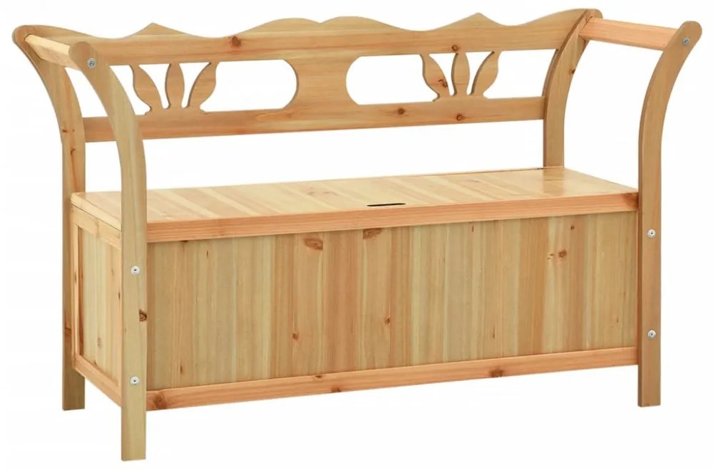 tömör fenyőfa pad 107 x 45 x 75,5 cm