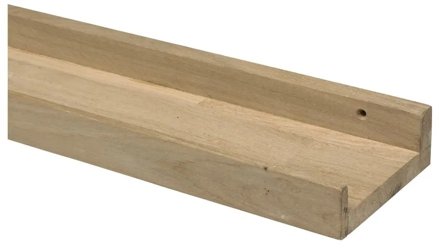 Natúr színű tölgyfa fali polc képekhez 100 cm Photoframe – vtwonen