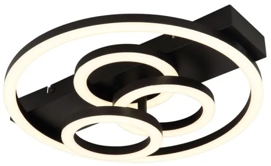 Globo 48040-40 - LED dimmelhető mennyezeti lámpatest DARRYL I 40W/230V méret 35x33 cm + távirányító