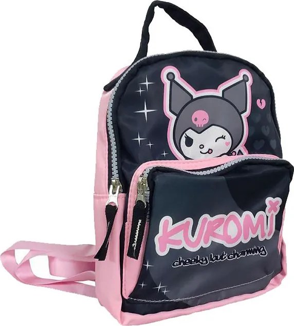 Hello Kitty Kuromi hátizsák, táska 23 cm