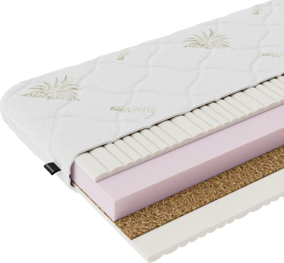 Feltekert matrac, habmatrac, 90x200, SILVERHARD NEW