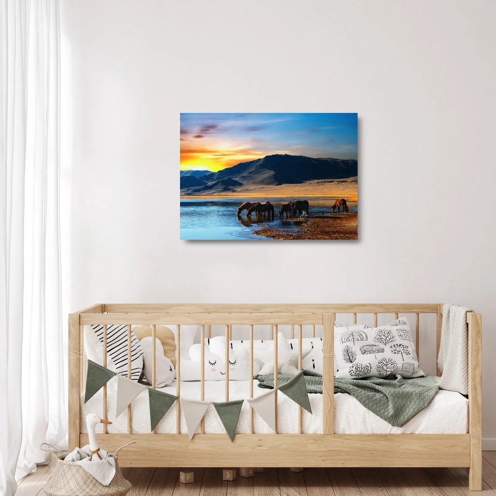 Üveg kép - Tápegység (70x50 cm)