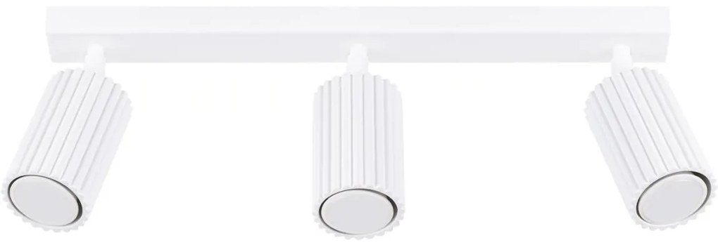 Sollux SL.1543 - Spotlámpa KARBON 3xGU10/10W/230V fehér