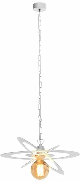 Csillár láncon STAR 1xE27/15W/230V fehér