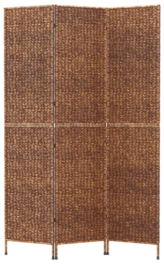 barna 3 paneles vízijácint térelválasztó 122x180 cm