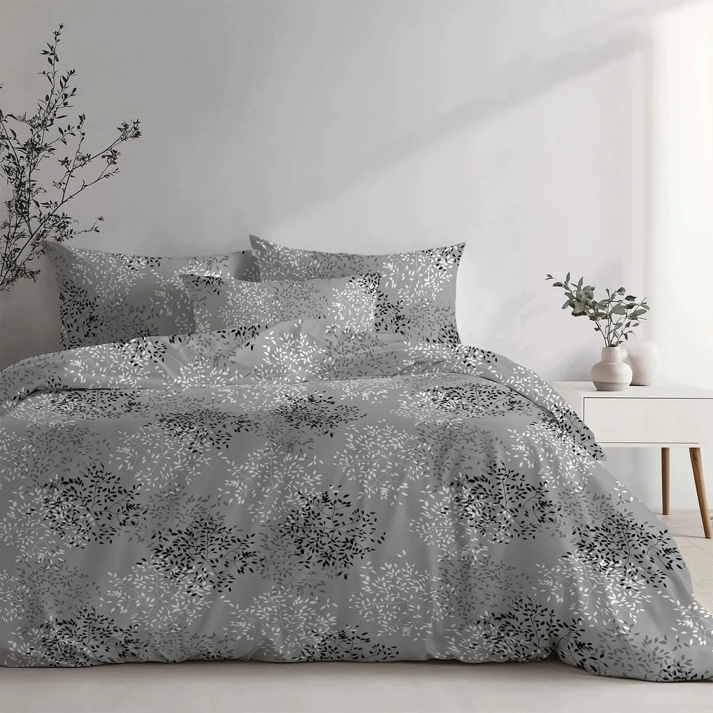 Stanex Krep lepedő Gallyak szürke, 140 x 200 cm,70 x 90 cm, 140 x 200 cm, 70 x 90 cm