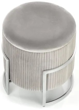 Taburet CRICKET átm. 40 cm szürke