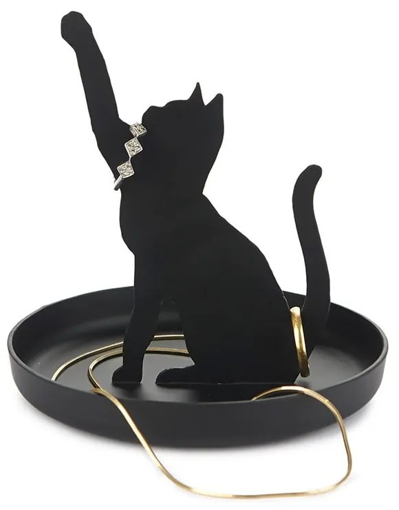 Fém ékszertartó tál Feline – Balvi