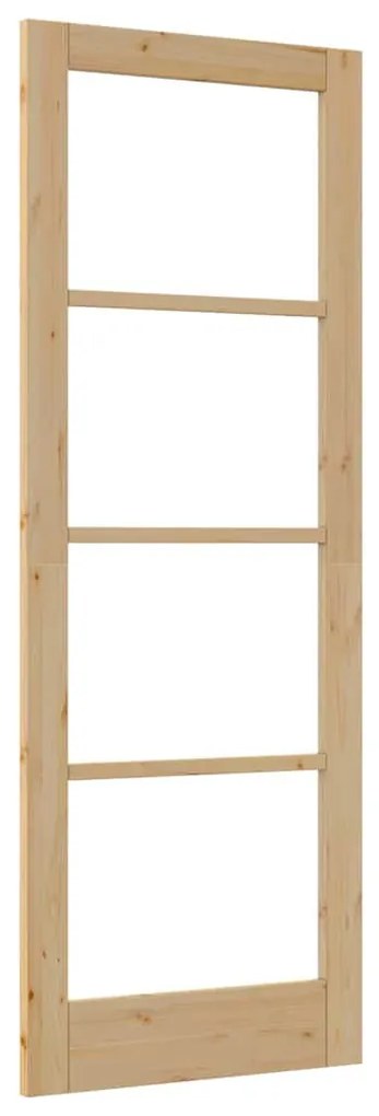 Belső Ajtó Üveggel ORKDAL Barna 78 x 211 cm