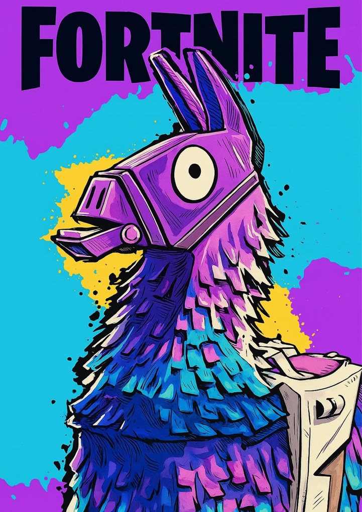 Fortnite poszter 10x15 cm ideális a játékos számára