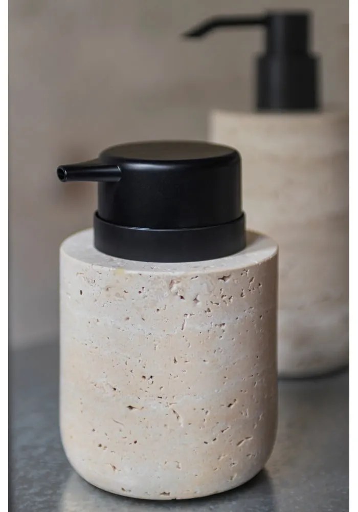 Bézs kő szappanadagoló 250 ml Travertine – Mette Ditmer Denmark