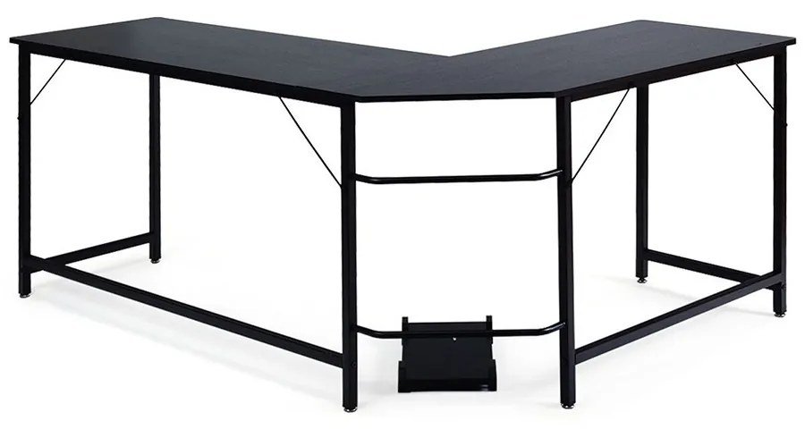 Sarokíróasztal, fekete