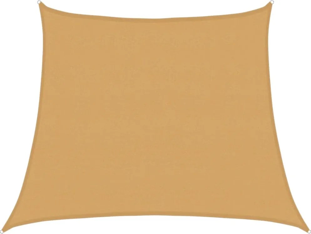 vidaXL világosszürke trapéz alakú HDPE napvitorla 160 g/m² 3/4x3 m