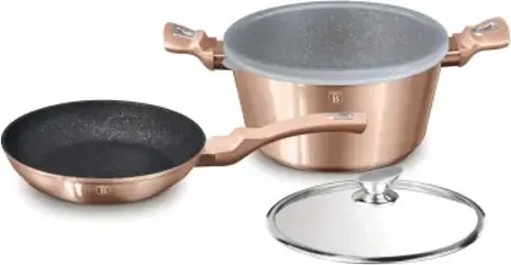 BerlingerHaus 4 részes edénykészlet Metallic Line Rose Gold Edition(BH/6200)