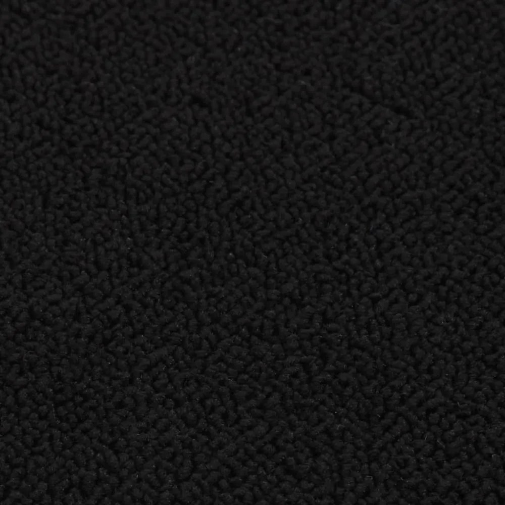 15 db fekete négyszögű csúszásmentes lépcsőszőnyeg 60 x 25 cm