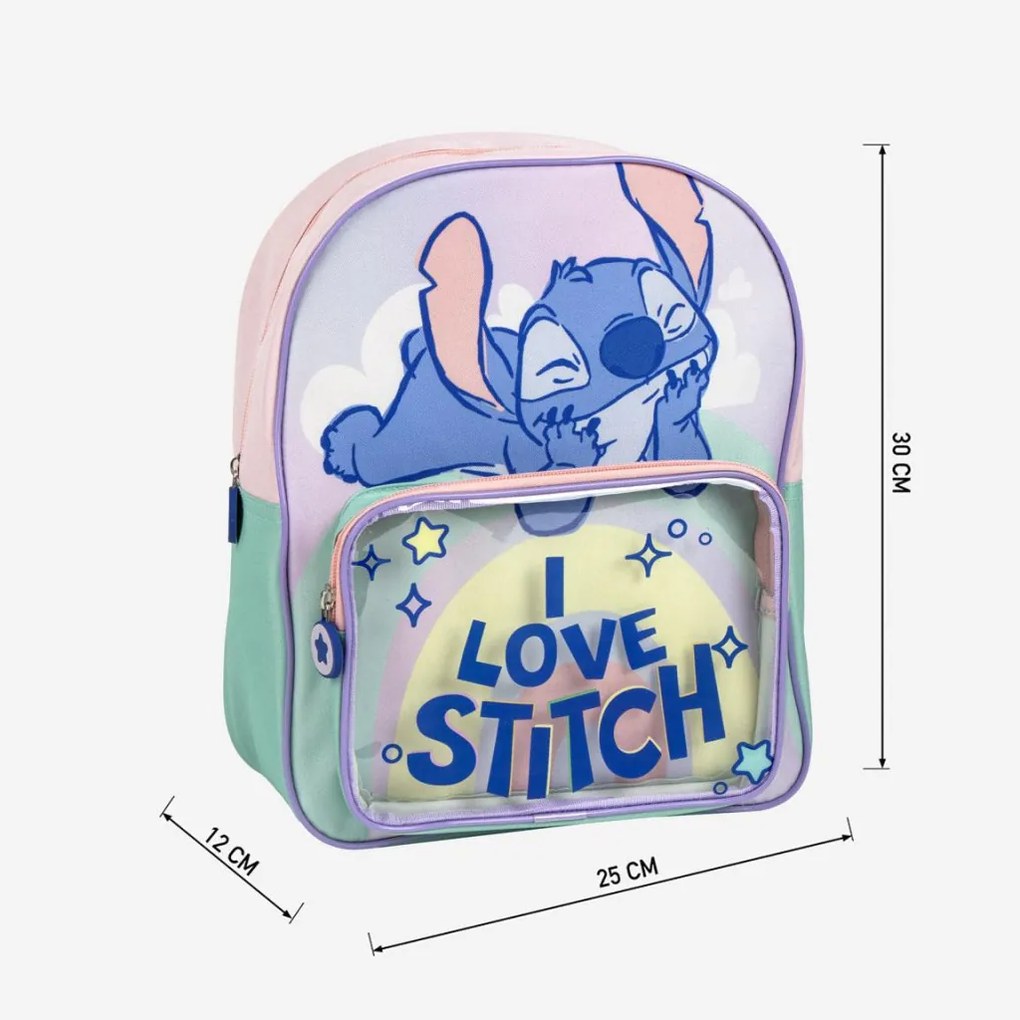 Disney Lilo és Stitch, A csillagkutya Universe hátizsák, táska 30 cm