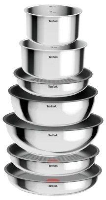 Tefal - 15 részes INGENIO COOK rozsdamentes acél edénykészlet