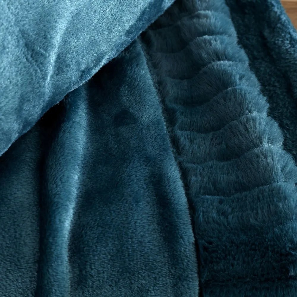 Takaró 150x200 cm Velvet and Faux Fur – Catherine Lansfield