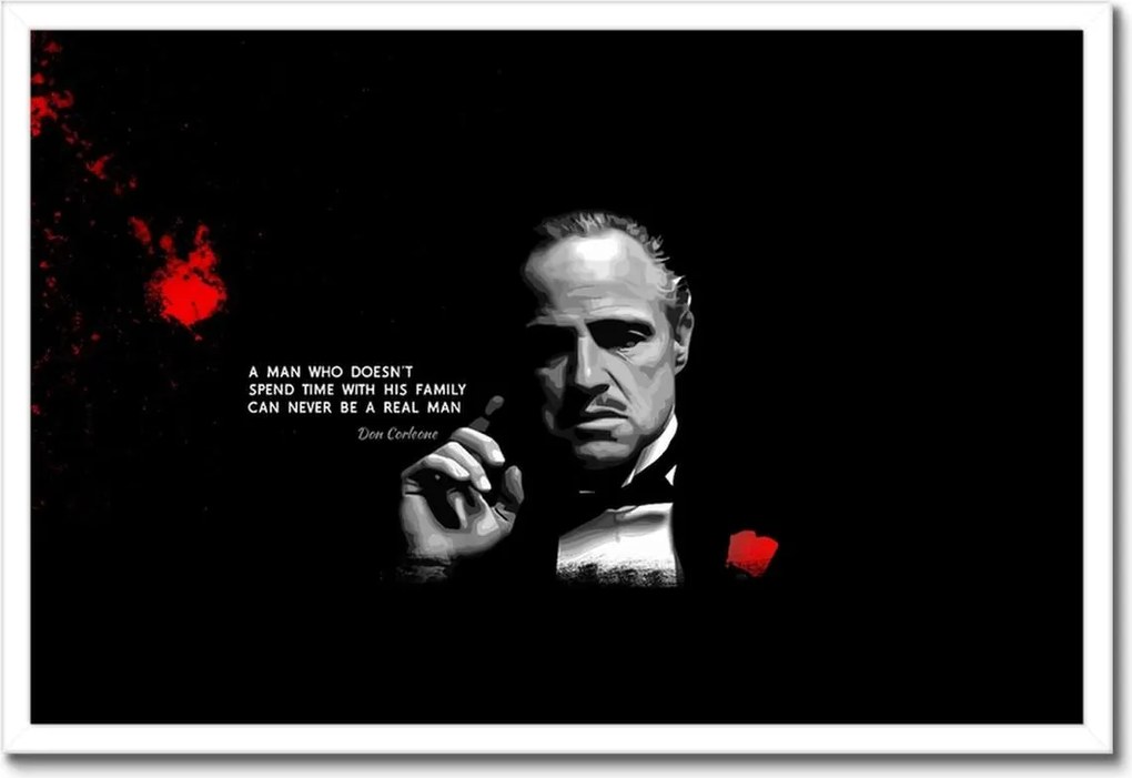 Poszterek keretben 60x40 Keresztapa