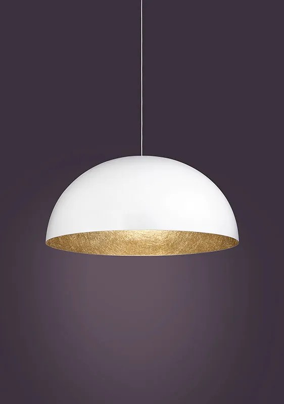 SIGMA LIGHTING 30139 SFERA Modern Függesztett Lámpa Fehér, Arany E27 IP20