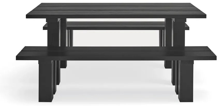 Étkezőasztal borovi fenyő asztallappal 100x180 cm Banda – Teulat