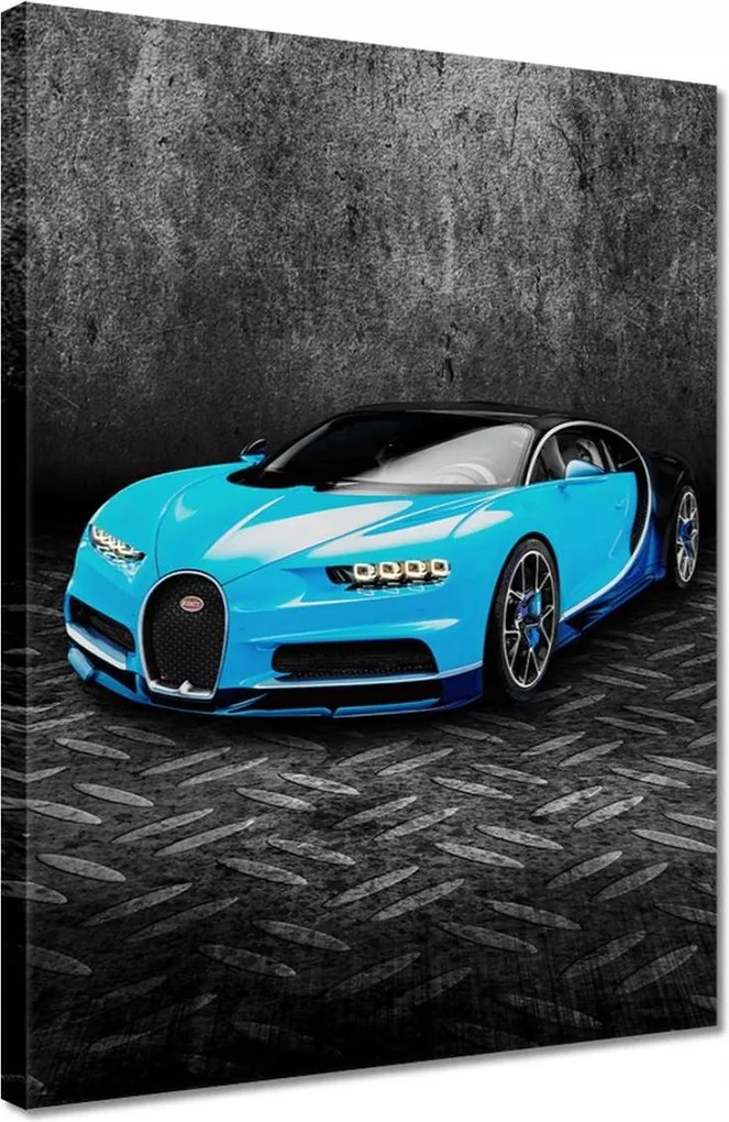 Vászonkép 30x40 Bugatti Autó fiúknak