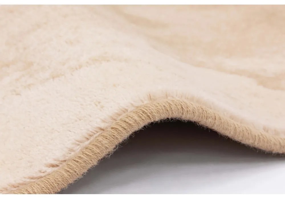 Gyapjú szőnyeg 160x240 cm Burst dark beige – Agnella