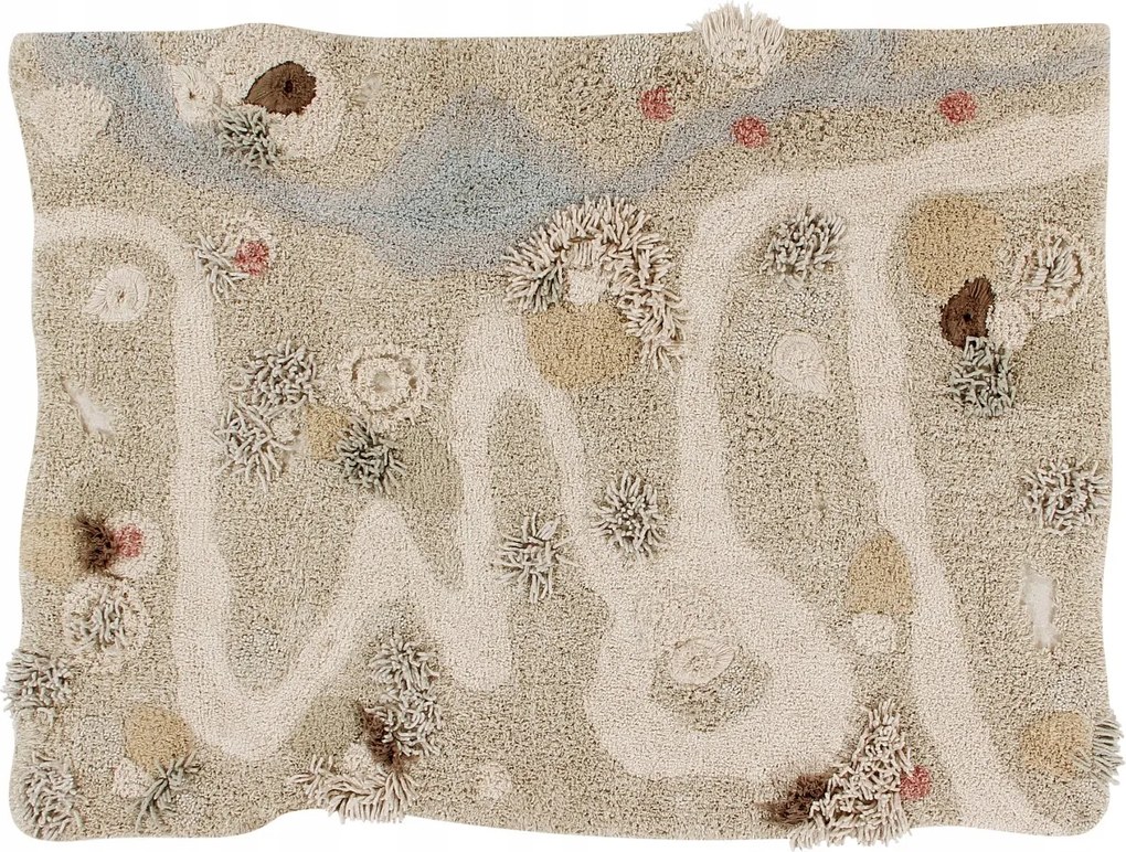 Lorena Canals Pamut szőnyeg gyerekeknek Path of Nature 120x160 cm