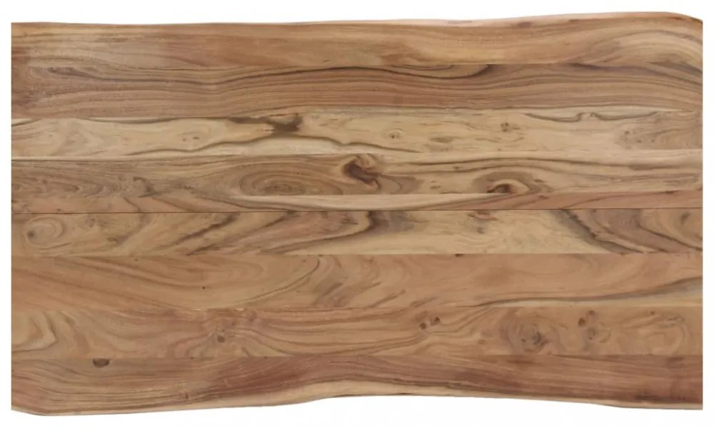 tömör akácfa étkezőasztal 140 x 80 x 76 cm